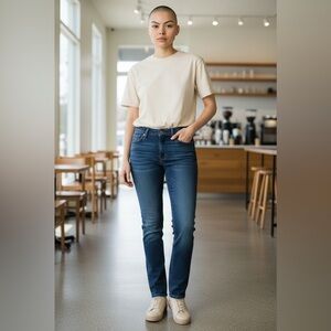 Paper Denim & Cloth Soft Stretch Blue Jeans 32 Waist 30 length / inseam